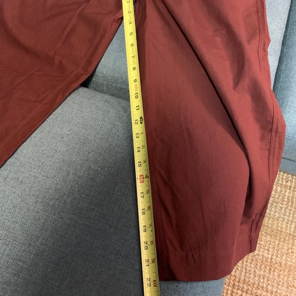 Evolverie Chocolate Brown Wide Leg Cropped Pant - NWOT - L - Picture 3 of 3